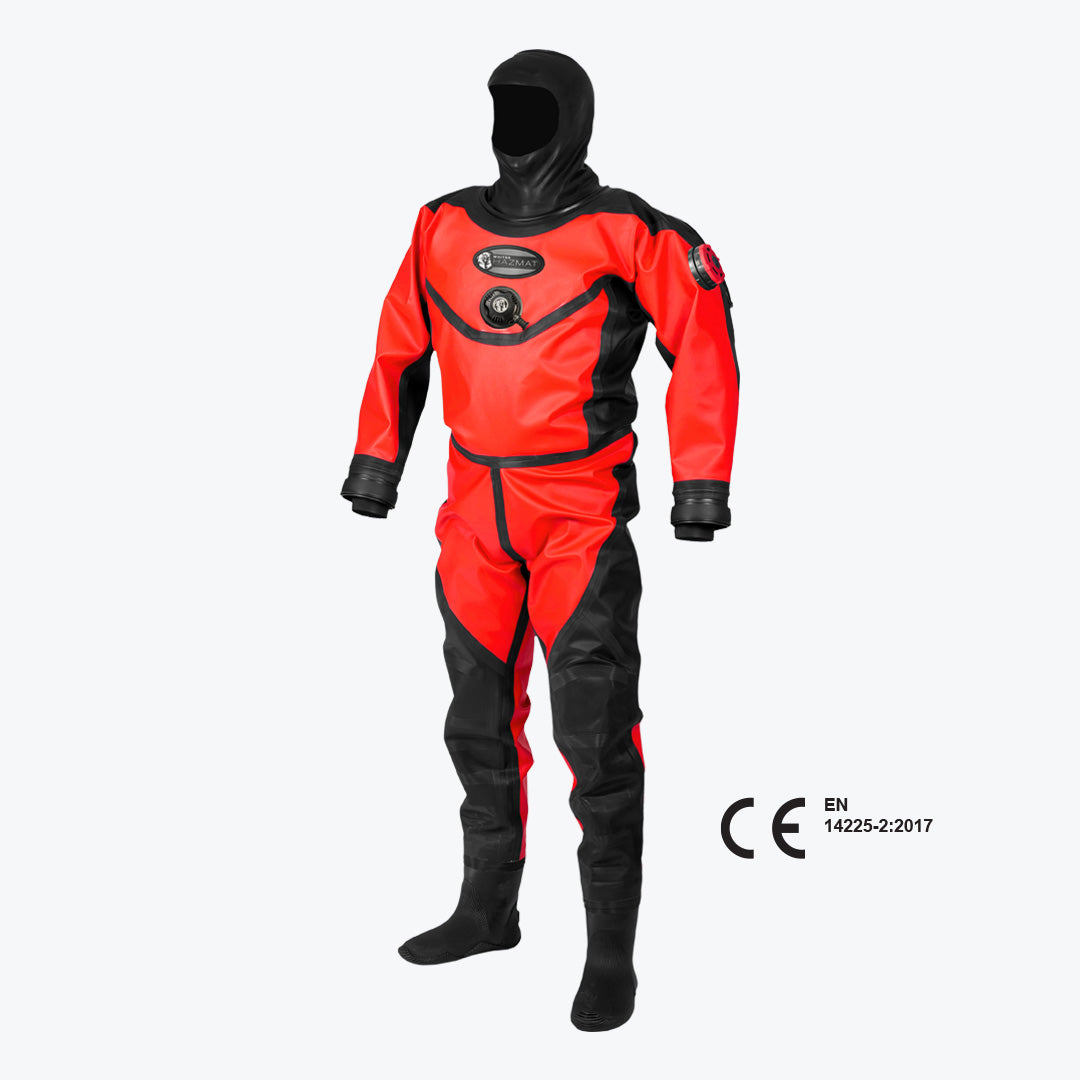HAZMAT Public Safety Back Entry Drysuit